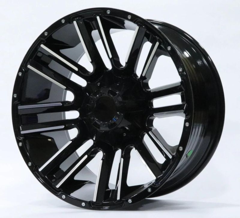 J1037 Aluminium Alloy Car Wheel Rim Auto Aftermarket Wheel