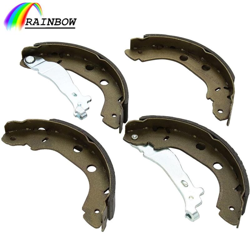 Quantity Assured Car Parts 7701205517 None-Dust Ceramic Semi-Metal Drum Front Rear Disc Brake Shoes/Brake Lining for Renault