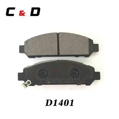 D1401 Car Spare Parts Brake Pads for Toyota Venza (04465-0T010)