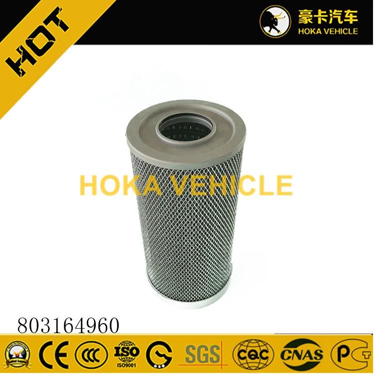 Original Wheel Loader Spare Parts Oil suction Filter 803164960 for Wheel Loader