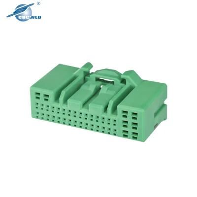 38p Green Female Connector for Car Bcm System Wiring Harness