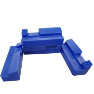 CNC Spare Parts with Nylon in Blue Color