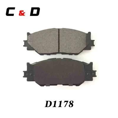 D1178 Car Spare Parts Brake Pads for Lexus (04465-53020)