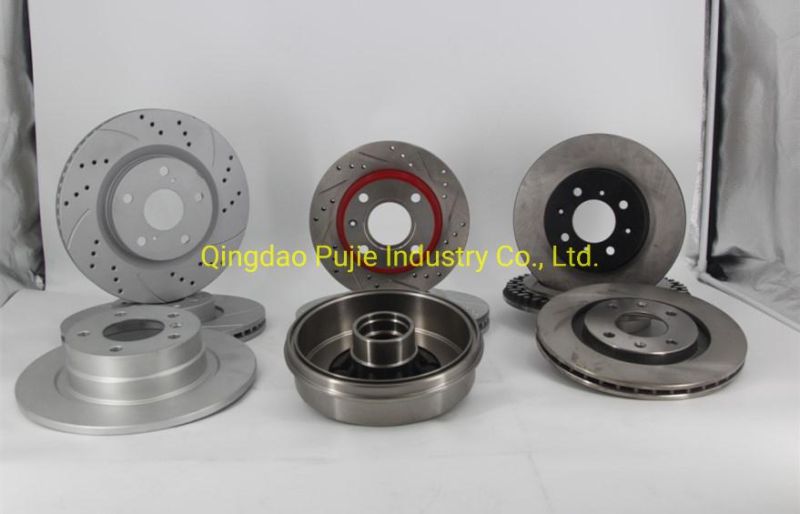 High Quality OE 4351220580 Vented Brake Rotor for Front Axle