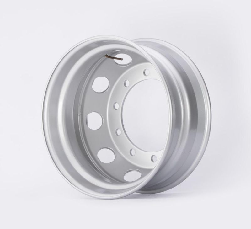 9.00X22.5 Single/Two Hump Truck Trailer for 315/80r22.5 Prevent Tire Detachment Tubeless Steel Wheel Rim