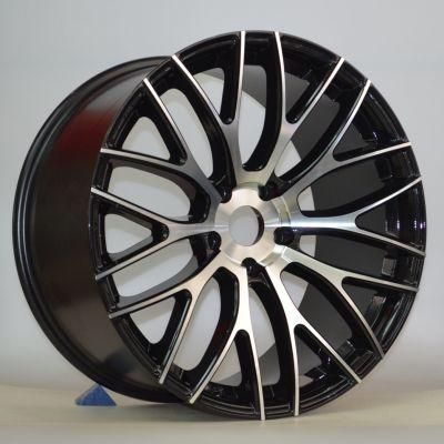 OEM/ODM Professional Manufacturer Alloy Wheel Rims 20&quot; PCD 5X112-120 Black Machined Face Car Tires Alloy Rims