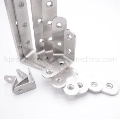 Factory Customized Sheet Metal Part L-Shape Support/Screen/Corner/Code/Furniture/Hardware/Accessorie Machining Part