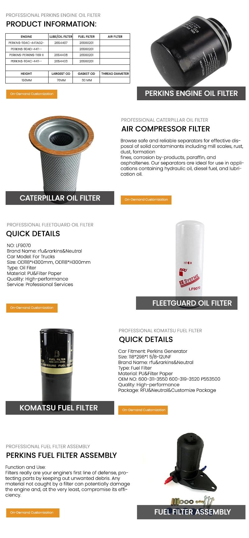 Oil Filter for Mann-Filter Wk 940/33 X Filters of Generators Truck