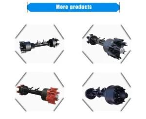 16t Germany Type Axle Six Spoke Axle with Square Beam