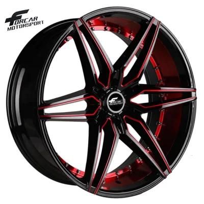 Wheel 22/24 Inch Gunmetal Machine Face Rims for Car