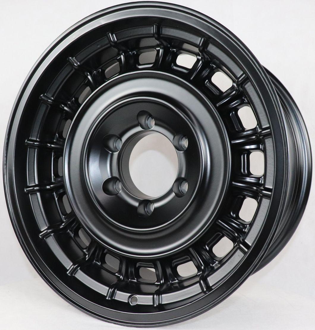 High Quality Special Design Black Color Flow Forming Casting Alloy Wheel