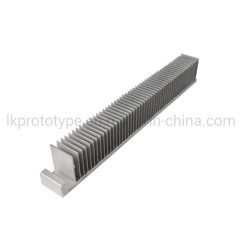 OEM Customized CNC Precision 6063 Aluminum Parts Heatsink/Radiator CNC Machining