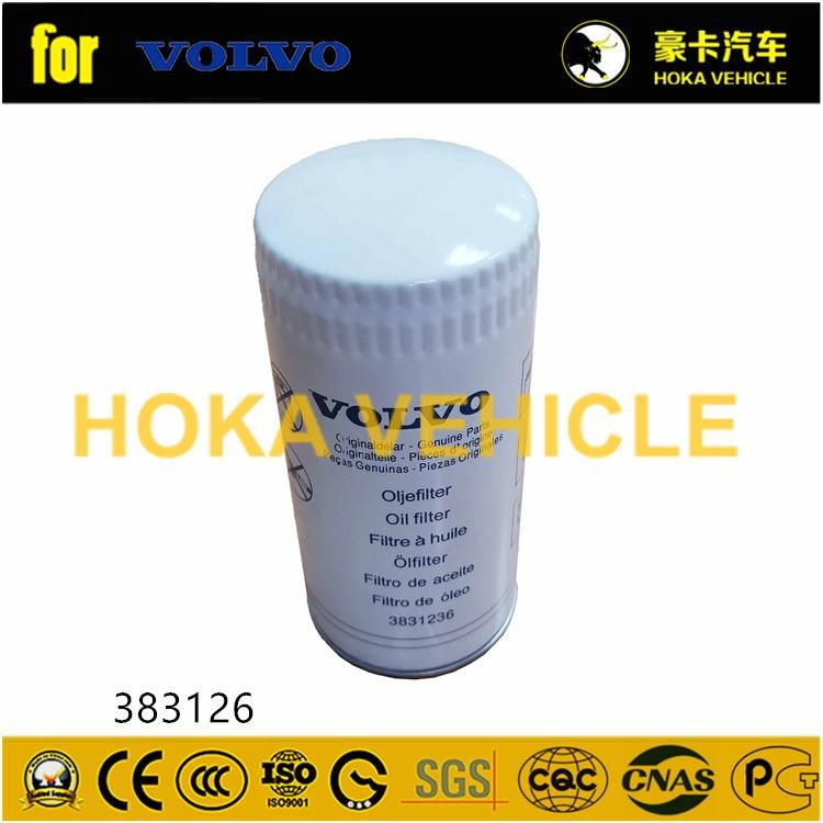 Engine Spare Parts Oil Filter 3831236 for Volvo Truck