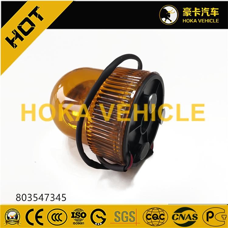 Original Wheel Loader Spare Parts Warning Light 803547345 for Wheel Loader/Grader Motor