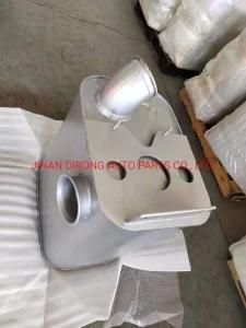 Chinese Heavy Truck Wg9727540001 Muffler Sinotruk HOWO Auto Spare Parts