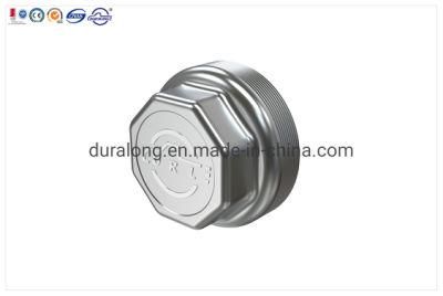 Hub Cap for Trailer Axle - German Type 16 Tons Silver