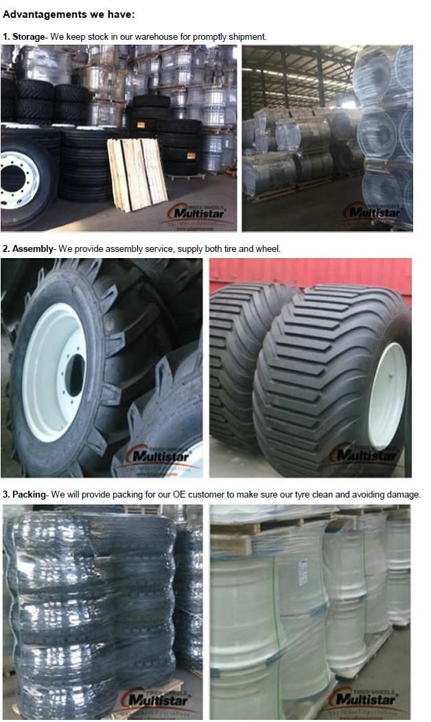 Tractor Steel Wheel (W10X24, W12X24, W15X30, W15X34) Tractor Tyre Wheel
