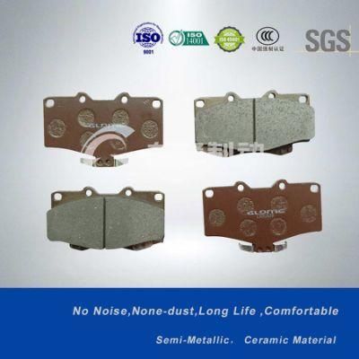 OEM Car Accessories Car Parts Hot Selling Auto Disc Brake Pads for Great Wall (D436 /9100712) Ceramic and Semi-Metal Material