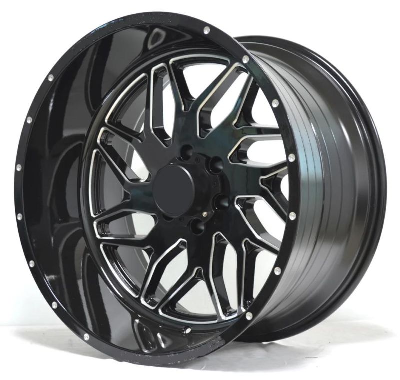 J881 JXD Brand Auto Spare Parts Alloy Wheel Rim Aftermarket Car Wheel