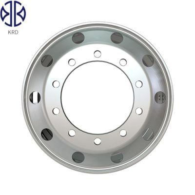 8.25X22.5 22.5&quot; Inch Heavy Duty Polished Forged Truck Trailer Bus Aftermarket Alloy Aluminum Wheel Rims