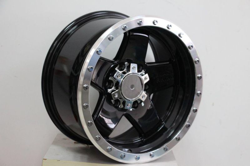 5spoke Milled Rivets 17inch Alloy Wheel After Market