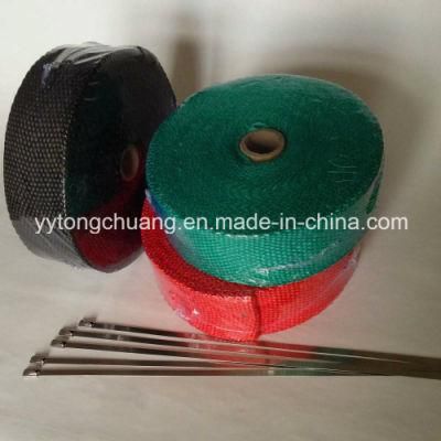 Fire Resistance Fibreglass Exhaust Header Wrap Tape