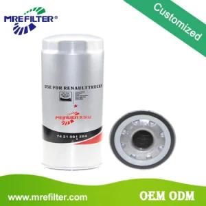 Wholesale Auto Spare Parts OEM Trucks Oil Filter for Renault Engines 74 21 561 284