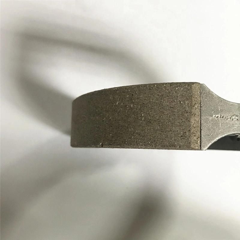 Motorcycle Brake System Semi Metallic Two Wheeler Brake Shoe Ybr