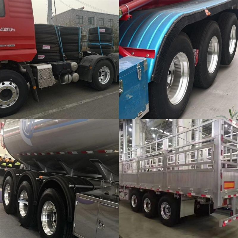 6.00j-16 Special Vent Hole Light Truck Trailer OEM Brand Two/Single Sides Polished Forged Aluminum Alloy Wheel Rim