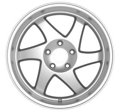 OEM/ODM Alumilum Alloy Wheel Rims 15 Inch 17 Inch Silver Color Finish Professional Manufacturer for Passenger Car Wheel Car Tire
