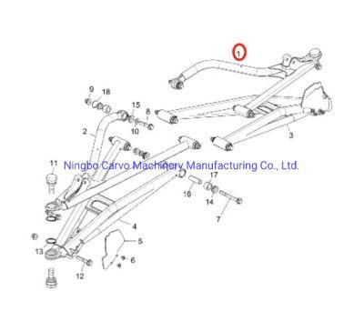 2017 Polaris Rzr XP 4 1000 (R08) Z17vfe99am/Aw/Lw/Ap/M99ab - Front Control Arms