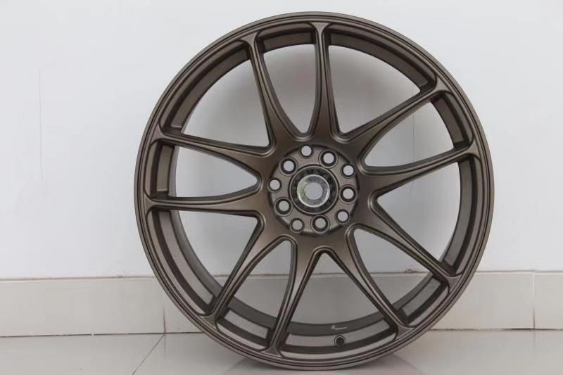 15/16/17/18 Inch Staggered 4/5/8/10 Holes 100 105 108 112 114.3 PCD Wire Spoke Car Wheel Alloy Rims
