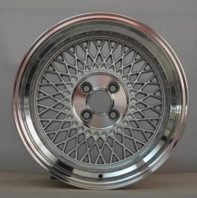 16 Inch Deep Lip Sliver Machined Face Passenger Wheel Rims