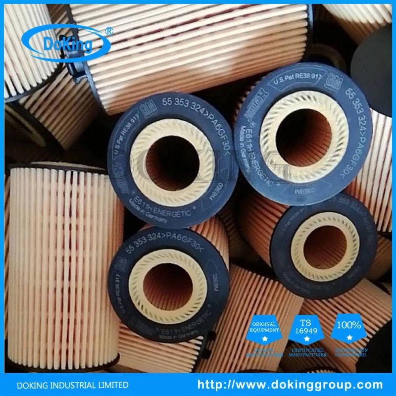 High Proformance Paper Oil Filter 93185674 for GM