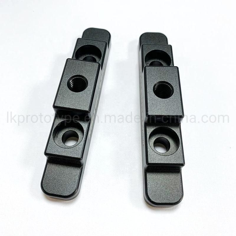 Customized Aluminum Anodized Black CNC Parts Machining Part