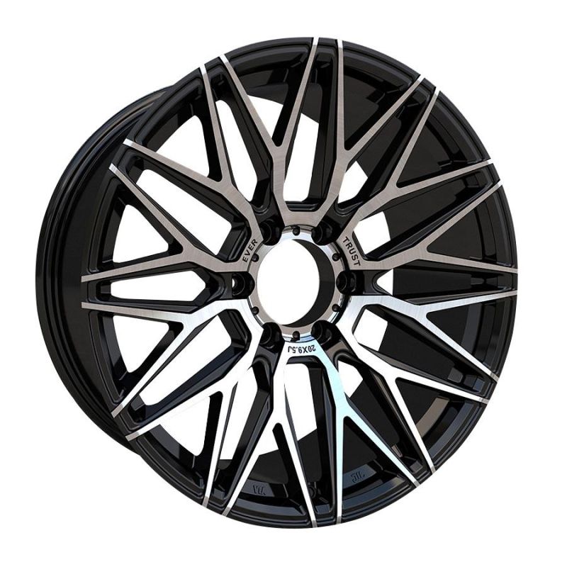 Aluminium Am SUV Rim Black Machined Face