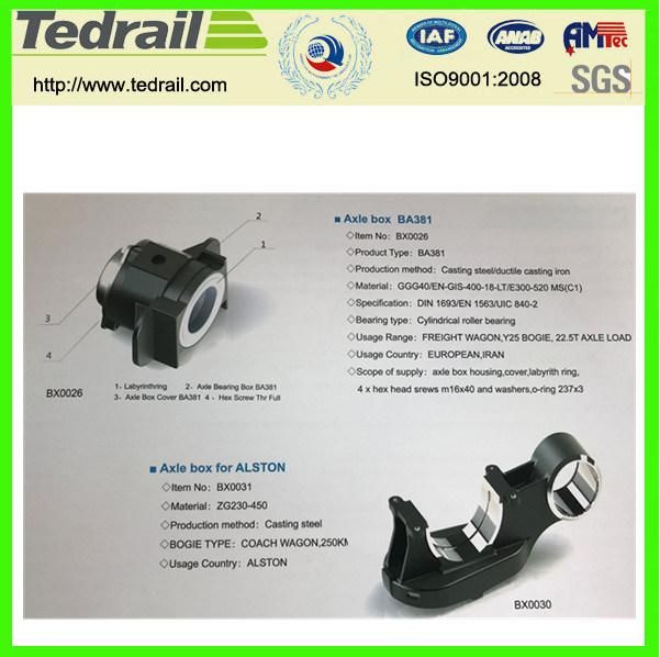 Different Axle Box Suitable for Different Countries