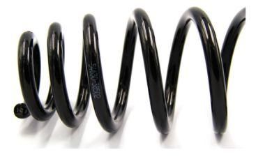 Customized Mechanical Low Price Auto Conical Black Suspension Coil Spring