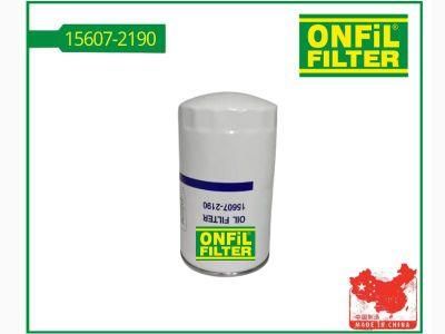 57190 P502364 H480W Lf16110 W12003 156072190 Oil Filter for Auto Parts (15607-2190)