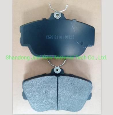 D598 Semi-Metal Brake Pads with Good Heat Resistance and Long Service Life