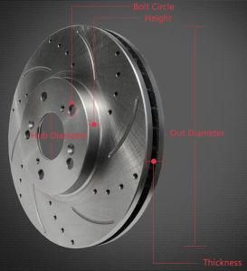 Auto Parts Car Brake Disc Rotor