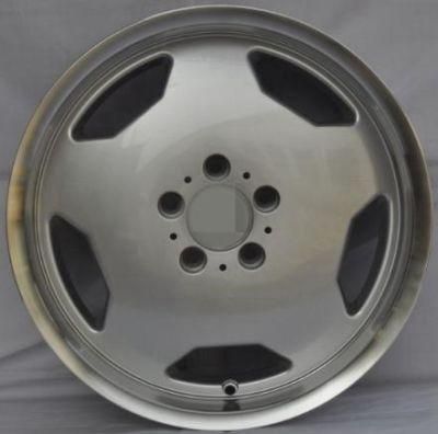 17X8.0 17X9.0 Inch Hyper Silver Passenger Car Mag Alloy Wheel Rim 5 Holes