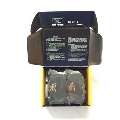 Ceramic Formula Brake Pad D371 for Renault (77 01 201 542)