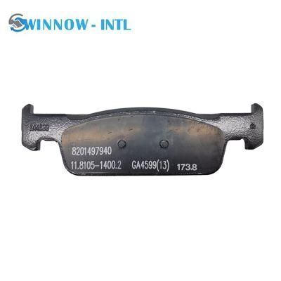 Custom Wholesale China Auto Parts Brake Pad for Renault