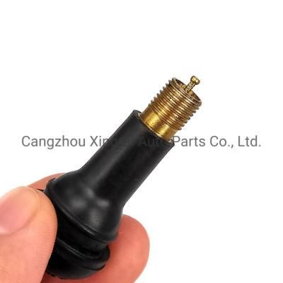 Aluminum/Zn Alloy/Copper High Quality Snap in Tubeless Tyre Valve Tr415