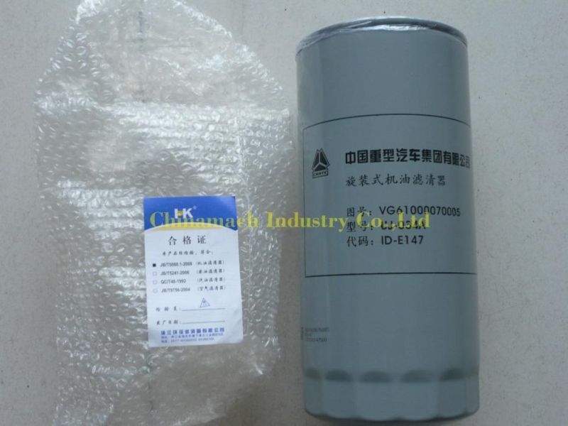 Weichai&Sinotruk Engine Filter Jx0818 61000070005