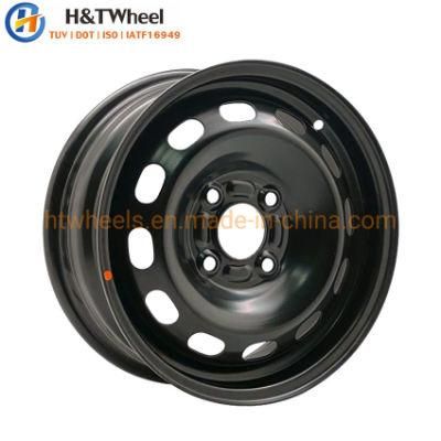 H&T Wheel 454403 Good Run-out 14X5.5 PCD 4X108 14 Inch Steel Wheels Passenger Car Rims Manufacturer