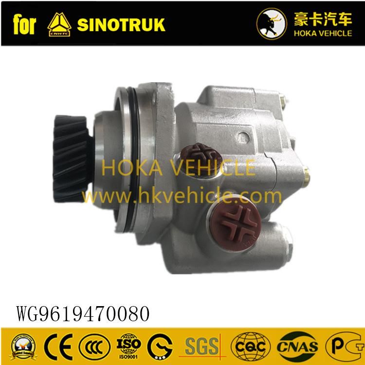Original Sinotruk HOWO Truck Spare Parts Power Steering Vane Pump Wg9619470080