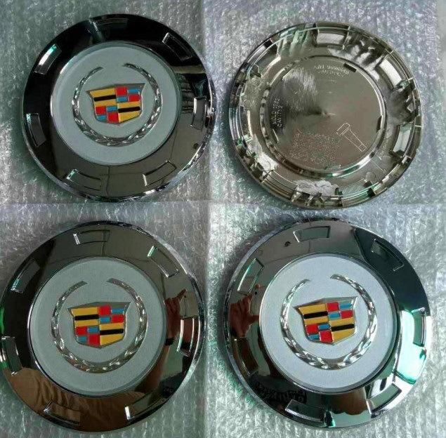 Custom Chrome ABS Auto Accessory Cadillac Wheel Center Cap