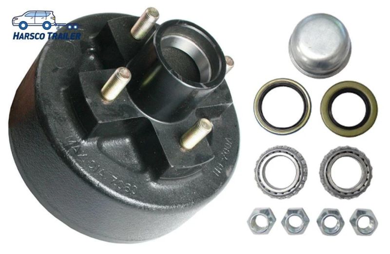 2, 000 Lbs Axles Trailer Hub and Drum Assembly